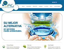 Tablet Screenshot of jacsoluciones.com